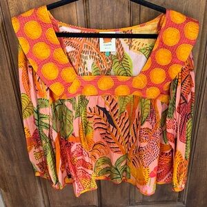 FARM Rio Multicolor Patterned Blouse